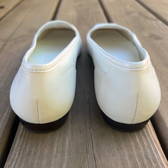 Enzo Angiolini White Vintage Leather Liberty Loafers Size 8.5 Women's NWOT - Picture 6 of 12